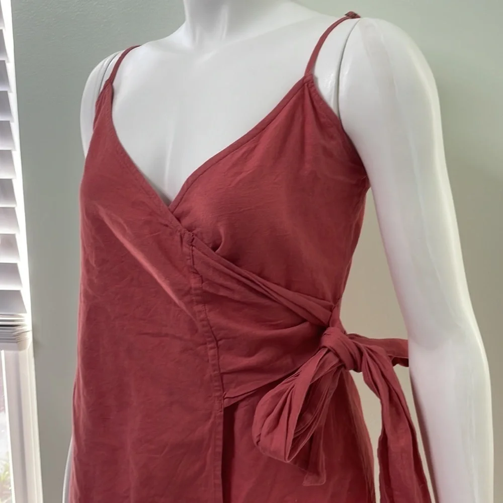 billabong wrap dress